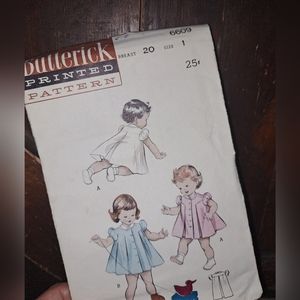 Butterick vintage pattern size 1 🧁🍼